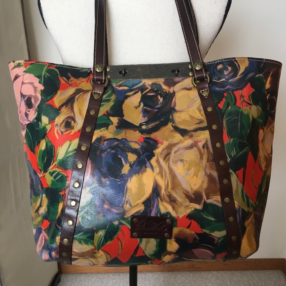 patricia nash floral tote